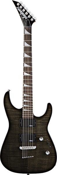 Jackson JS32RT Dinky Electric Guitar (with Gig Bag), Transparent Black