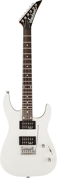Jackson JS12 Dinky HH Electric Guitar (with Rosewood Fingerboard), White