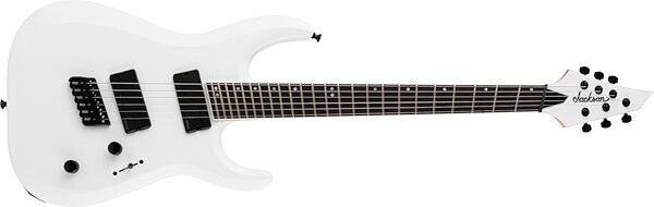 Jackson Pro Dinky DK HT6 MS Electric Guitar, with Ebony Fingerboard, Snow White, USED, Blemished, Action Position Front