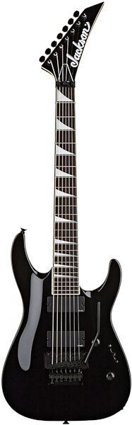 Jackson SLAT3 7-String Soloist Electric Guitar (with Case), Black