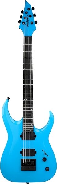 Jackson Pro Sig Misha Mansoor ET6 Electric Guitar, Riviera Blue, Action Position Back