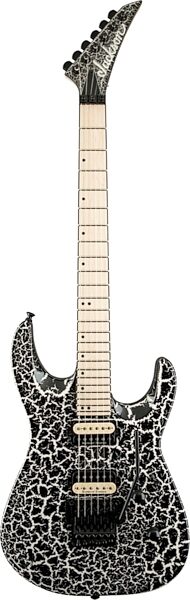 Jackson Limited Edition DK2M Dinky Electric Guitar, Black and White Crackle