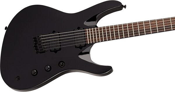 Jackson Pro Signature Chris Broderick Soloist HT6 Electric Guitar, Black, USED, Scratch and Dent, Action Position Back