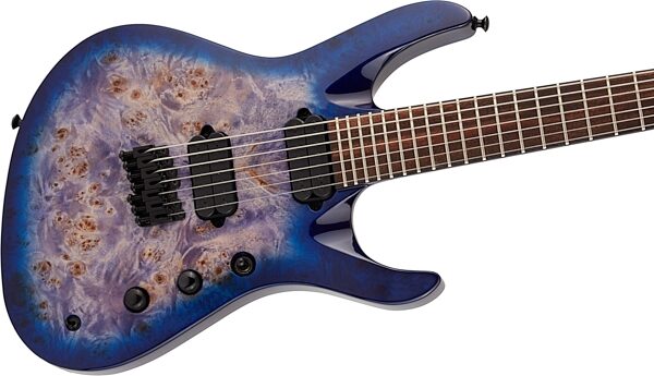 Jackson Pro Chris Broderick Soloist HT7P Electric Guitar, Action Position Back