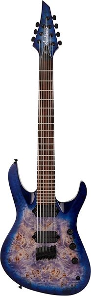 Jackson Pro Chris Broderick Soloist HT7P Electric Guitar, Action Position Back