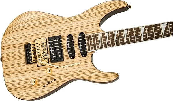 Jackson X Series Soloist SL3X Zebrawood Electric Guitar, Laurel Fingerboard, Action Position Side