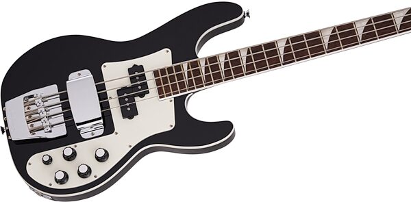 Jackson X Concert Bass CBXNT DX IV Electric Bass, Gloss Black, Open Box (Good), Action Position Back