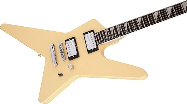 Jackson JS32T JS Series Star Gus G Signature Electric Guitar, Ivory, Action Position Back