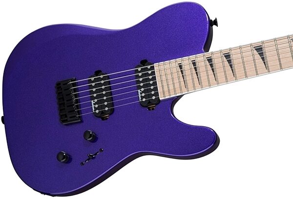 Jackson X Telly TY27 HT Electric Guitar, 7-String, Closeup