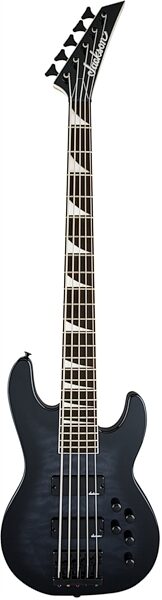 Jackson JS3VQ Quilt Top Concert Electric Bass, 5-String, Main