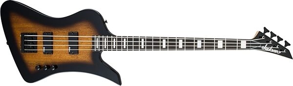 Jackson JS2 Kelly Bird Electric Bass, Tobacco Burst, Action Position Front