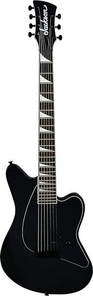 Jackson HT7 X Series Surfcaster Electric Guitar, 7-String, Metal Black, nolabel