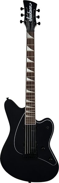 Jackson HT6 X Series Surfcaster OC Electric Guitar, Satin Black, nolabel