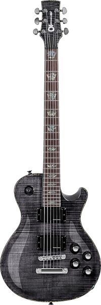 Charvel Desolation DS-1 ST Electric Guitar, Transparent Black