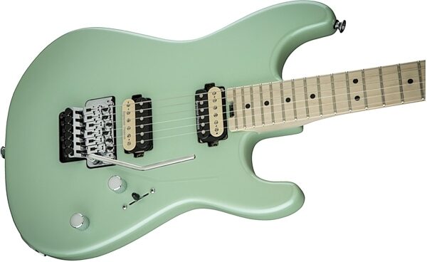 Charvel Pro-Mod San Dimas SD1 HH FR Electric Guitar, Specif Ocean Body Closeup