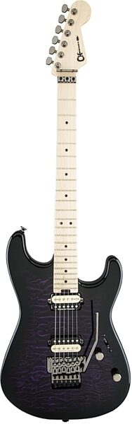 Charvel Pro-Mod San Dimas SD1 HH FR Electric Guitar, Transparent Purple