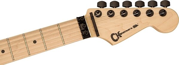 Charvel Pro-Mod So-Cal Style 1 HH FR M Electric Guitar, Maple Fingerboard, Black, Action Position Back