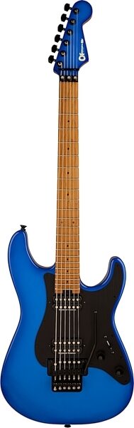 Charvel Pro-Mod So-Cal Style 1 HH FR Electric Guitar, Chameleon Blue Burst, Action Position Back