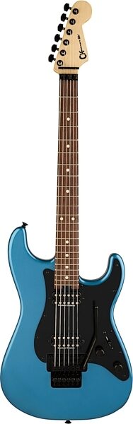 Charvel Pro-Mod So-Cal 1 HH FR Electric Guitar, with Rosewood Fingerboard, Pelham Blue, Action Position Back