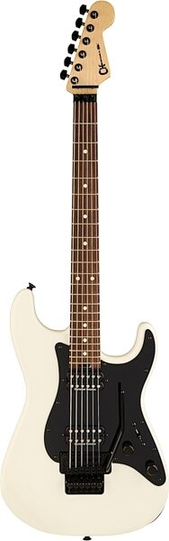 Charvel Pro-Mod So-Cal 1 HH FR Electric Guitar, with Rosewood Fingerboard, Snow White, Action Position Back