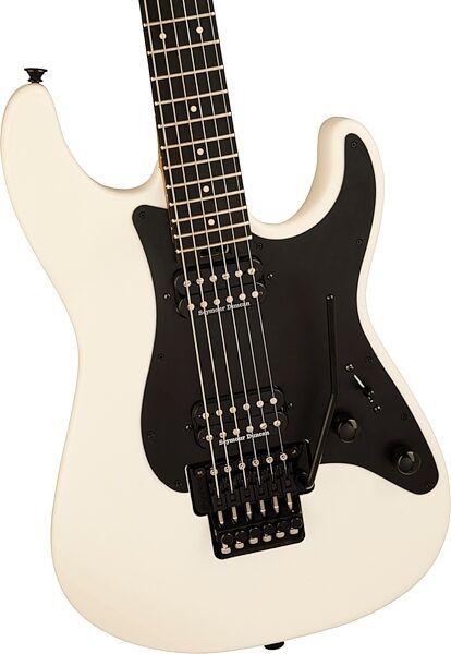 Charvel Pro-Mod SC1 Electric Guitar, with Ebony Neck, Snow White, Action Position Back