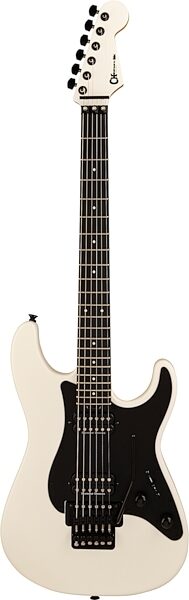 Charvel Pro-Mod SC1 Electric Guitar, with Ebony Neck, Snow White, Action Position Back