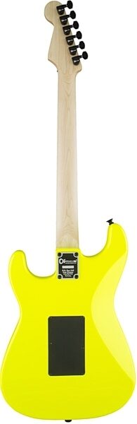 Charvel Pro-Mod So-Cal Style 1 HH FR M Electric Guitar, with Maple Fingerboard, Neon Yellow Back