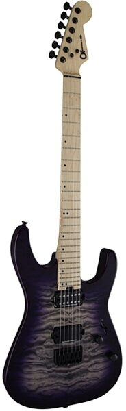 Charvel Pro-Mod DK24 HH HT M QM Electric Guitar, Maple Fingerboard, Side
