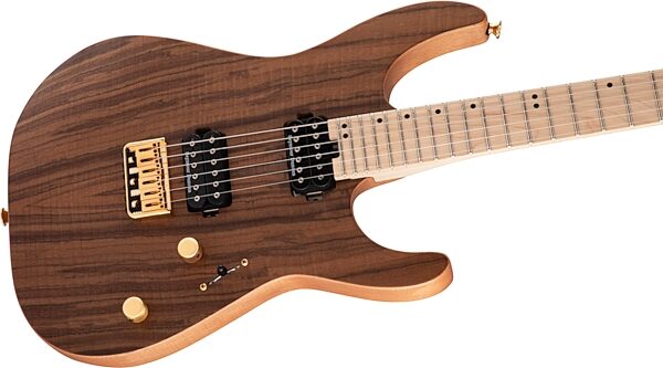 Charvel Pro-Mod DK24 HH HT MAH Figured Walnut Top Electric Guitar, Action Position Back