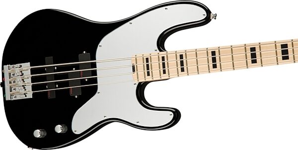 Charvel Frank Bello Signature So-Cal PJ IV Electric Bass, Black, Open Box (Very Good), Action Position Back
