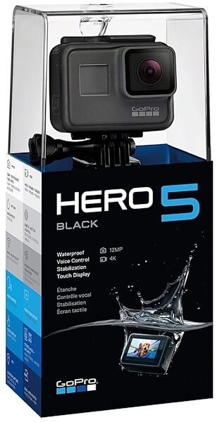 GoPro CHDHX501 HERO5 Black Action Video Camera, View 2