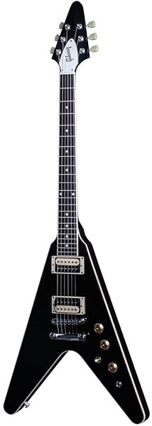 Gibson 2016 Flying V Pro T Electric Guitar (with Gig Bag), Ebony
