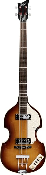 Hofner Ignition Violin Electric Bass, Action Position Front