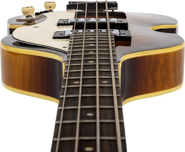 Hofner Ignition Violin Electric Bass, Action Position Front