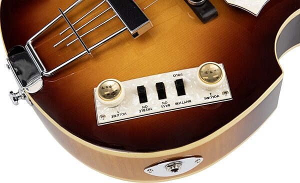 Hofner Ignition Violin Electric Bass, Action Position Control Panel