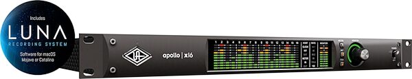 Universal Audio Apollo X16 Thunderbolt 3 Audio Interface, Heritage Edition: includes 10 extra UAD plug-in collections, Main