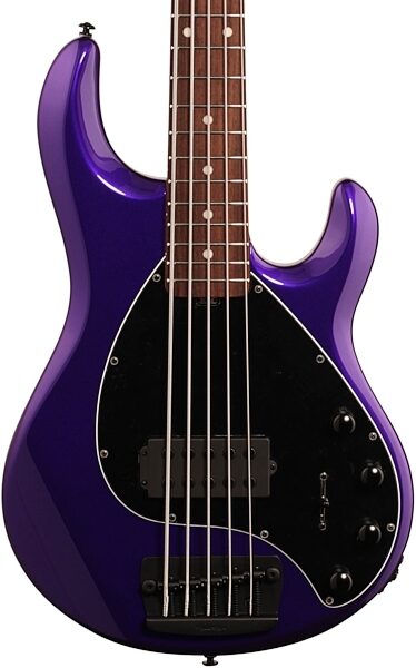 Ernie Ball Musicman StingRay 5 Electric Bass, 5-String (with Case), Body Straight Front