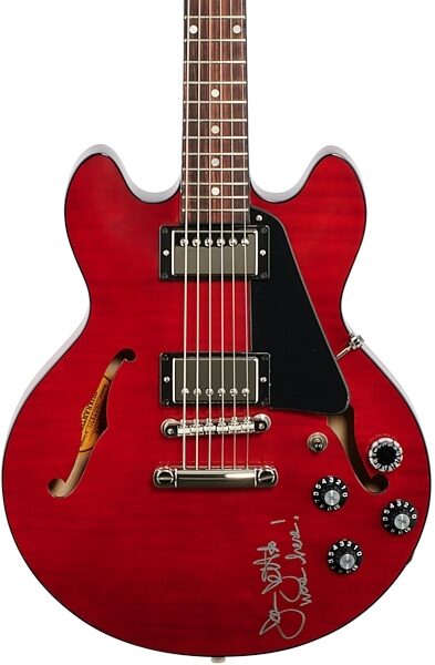 Gibson Limited Edition Joan Jett ES-339 Signed Semi-Hollowbody Electric Guitar (with Case), Body Straight Front