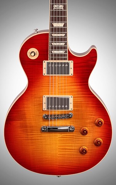 Gibson Limited Edition 2014 Les Paul Traditional 1 Flametop AAA Plus Electric Guitar (with Case), Body Straight Front