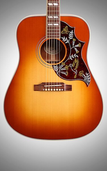 Gibson Hummingbird Dreadnought Acoustic-Electric Guitar (with Case), Body Straight Front