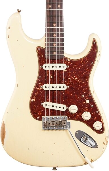 Fender Custom Shop Limited Edition '60s Relic Stratocaster Electric Guitar (with Case), Body Straight Front