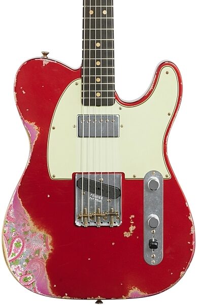 Fender Custom Shop '60s Heavy Relic Telecaster Electric Guitar (with Case), Body Straight Front