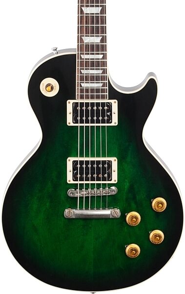Gibson Custom Slash Anaconda Burst Les Paul Plain Top Electric Guitar (with Case), Body Straight Front