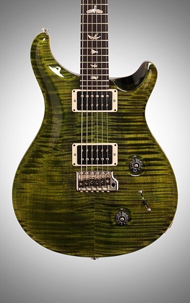PRS Paul Reed Smith Custom 22 Custom Color Emerald Wrap (with Case), Body Straight Front