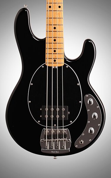 Ernie Ball Music Man Classic StingRay Electric Bass (Maple with Case), Body Straight Front