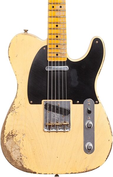 Fender Custom Limited Edition 51 NoCaster Heavy Relic Electric Guitar (with Case), Body Straight Front