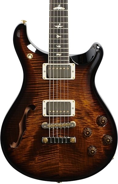 PRS Paul Reed Smith McCarty 594 10-Top Semi-Hollow Electric Guitar (with Case), Body Straight Front