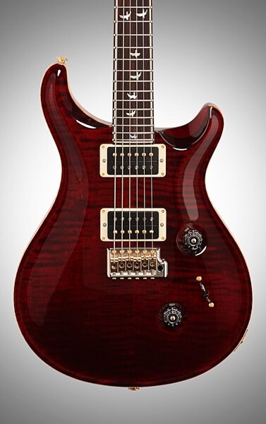 PRS Paul Reed Smith Custom 24 Flame Top 30th Anniversary Electric Guitar, with Regular Neck, Body Straight Front
