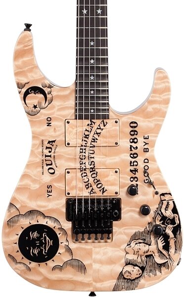 ESP Custom Shop Kirk Hammett Ouija Electric Guitar (with Case), Body Straight Front
