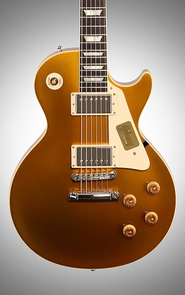 Gibson 1957 Les Paul Goldtop Reissue Gloss 2014 Electric Guitar (with Case), Body Straight Front